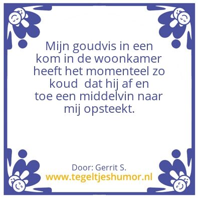 Tegeltje: Ik ben Gerrit.