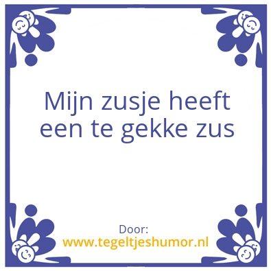 Tegeltje: Tegeltje