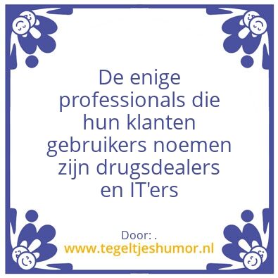 Tegeltje: .