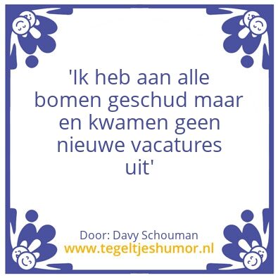 Tegeltje: Afwijzing kandidaat: