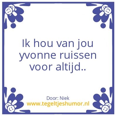 Tegeltje: ðŸ˜ðŸ˜
