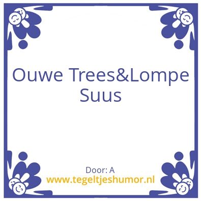 Tegeltje: A