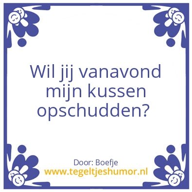 Tegeltje: Droom