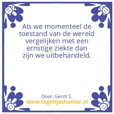 Tegeltje: Ik ben Gerrit.