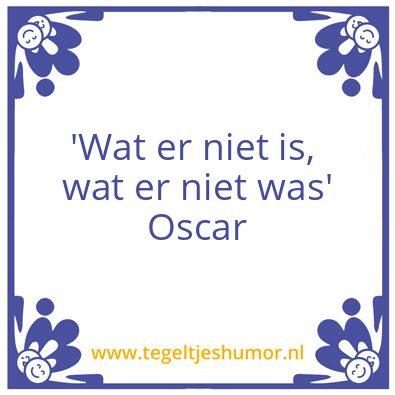 Tegeltje: Tegeltje