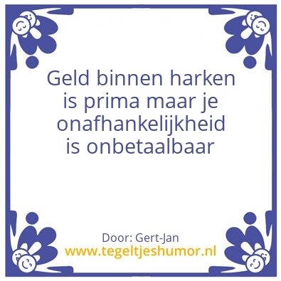 Tegeltje: Gert-Jan