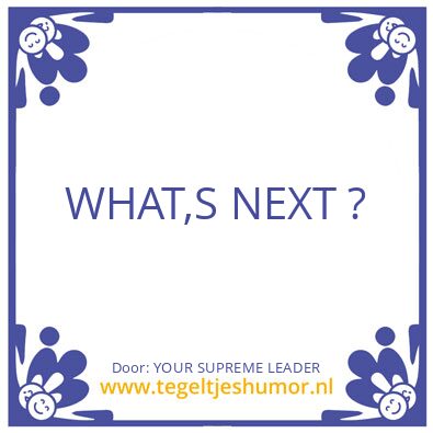 Tegeltje: ?