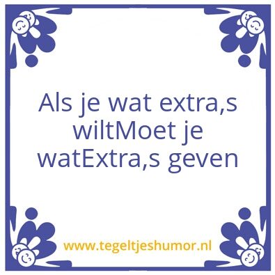 Tegeltje: Les van Papa