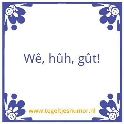 Tegeltje: Log