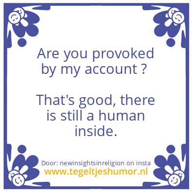 Tegeltje: “the secret”