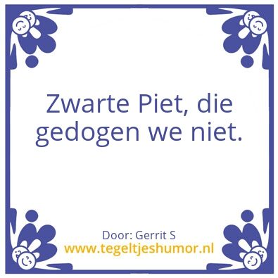Tegeltje: Ik ben Gerrit
