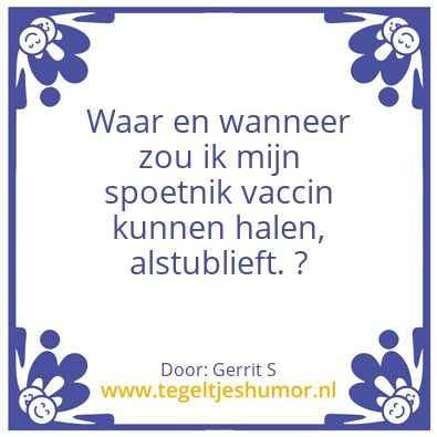 Tegeltje: Ik ben Gerrit