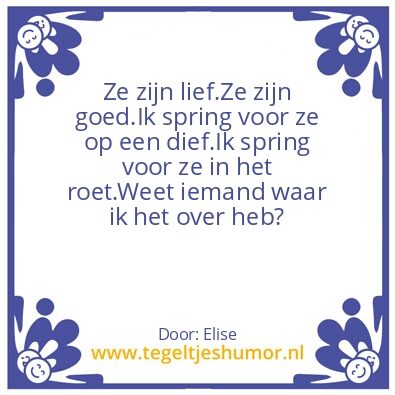 Tegeltje: De vriendinnen