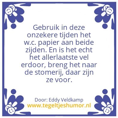 Tegeltje: Corona tip