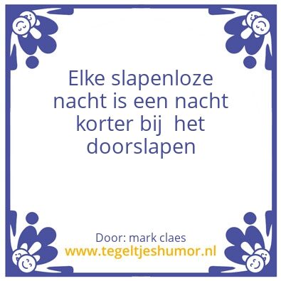 Tegeltje: Voor weckx