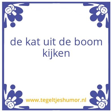 Tegeltje: Tegel