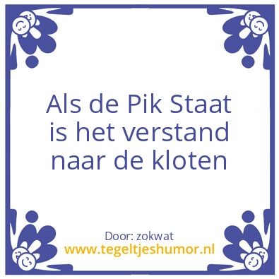 Tegeltje: verstand
