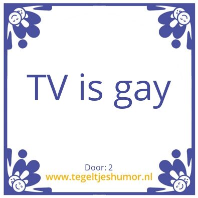 Tegeltje: 1