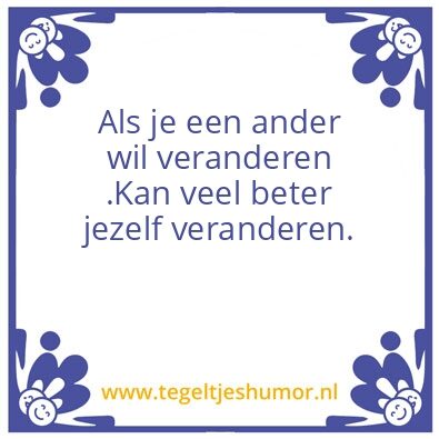 Tegeltje: levens wijsheid