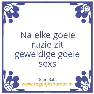 Tegeltje: Humor