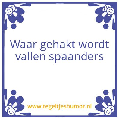 Tegeltje: tegeltje