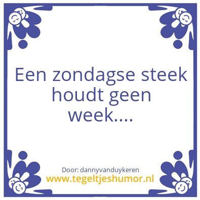 Tegeltje: Tegel