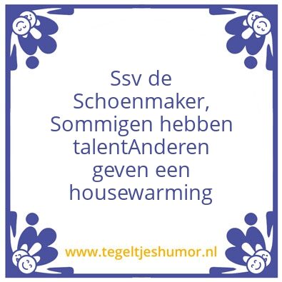 Tegeltje: Hulde