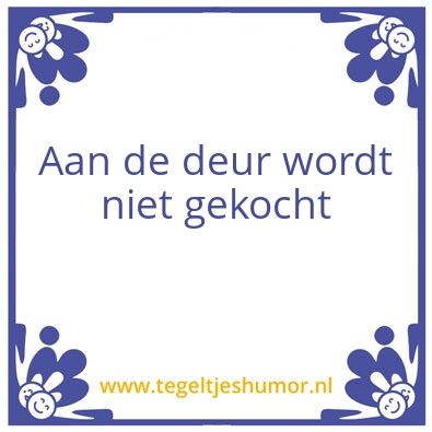 Tegeltje: Sinterklaas