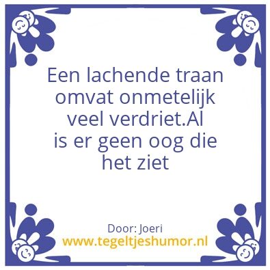 Tegeltje: Tegeltje