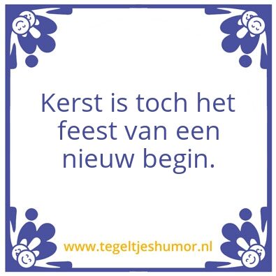 Tegeltje: Kerst