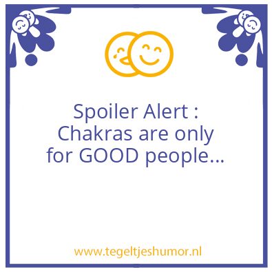 Tegeltje: spoiler alert
