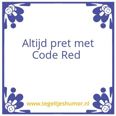 Tegeltje: vwt