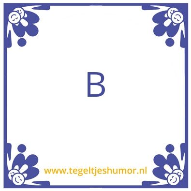 Tegeltje: liefde en werk