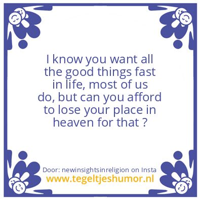 Tegeltje: If money Is Your Narrative