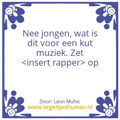 Tegeltje: Leon