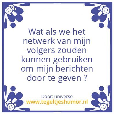 Tegeltje: Universe