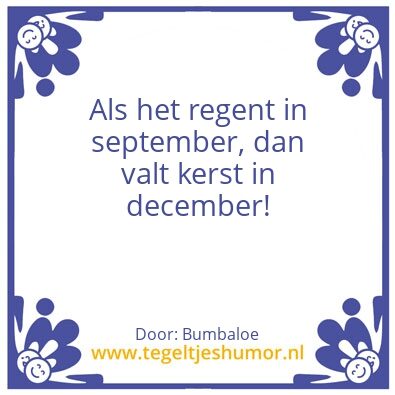 Tegeltje: Kerst