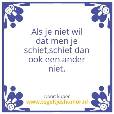 Tegeltje: schieten