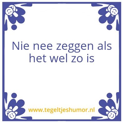 Tegeltje: Spieker