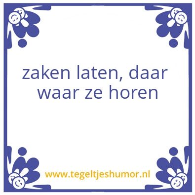 Tegeltje: Uitdaging