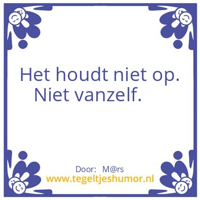 Tegeltje: Huishoudelijk Geweld