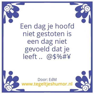Tegeltje: Kopzeert