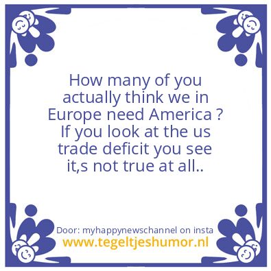 Tegeltje: nothing less, nothing more ..