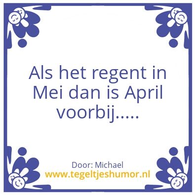 Tegeltje: Humor