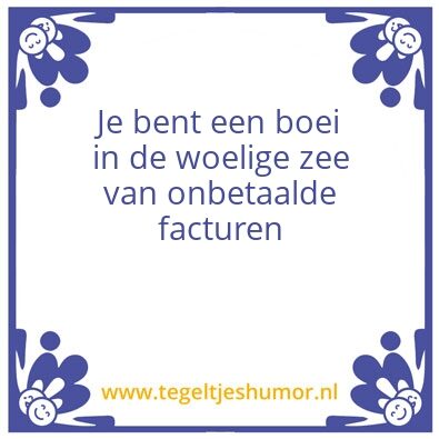Tegeltje: Voor Jose