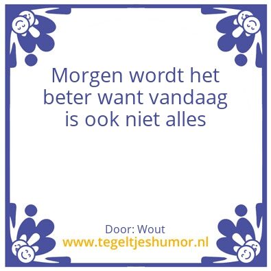 Tegeltje: Tegeltje