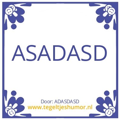 Tegeltje: AAA