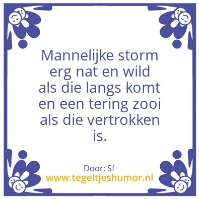 Tegeltje: Dennis.