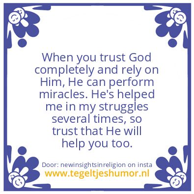 Tegeltje: Renew Your Faith ..