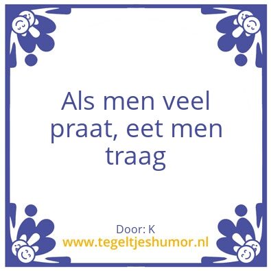 Tegeltje: 1